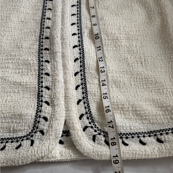 Dolan x Anthropologie Tulley Textured Mini Skirt Size M - Picture 8 of 12